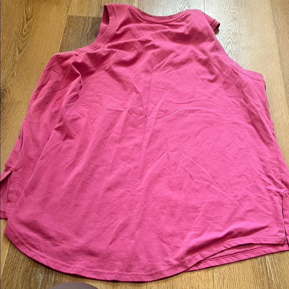 Two Nike Women's Magenta and Sky Blue Tank Tops! 1X